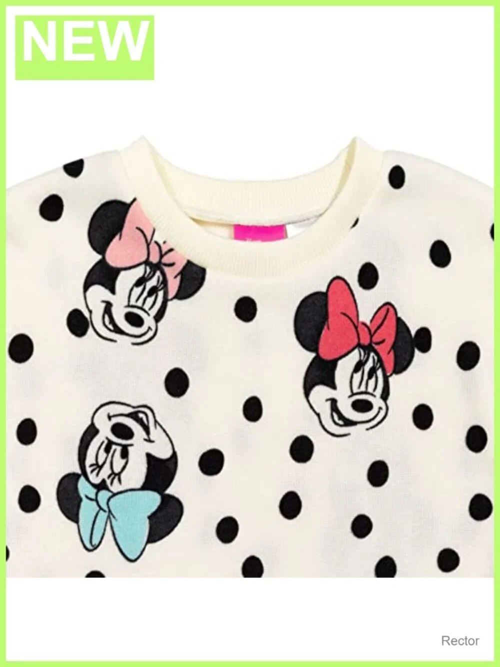 Disney Minnie Mouse Fleece Sweatshirt & Leggings Outfit Set Girls Toddler